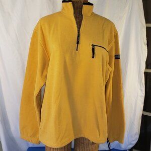 Men's IZOD PERFORMX Fleece Pullover Jacket in Gold - M